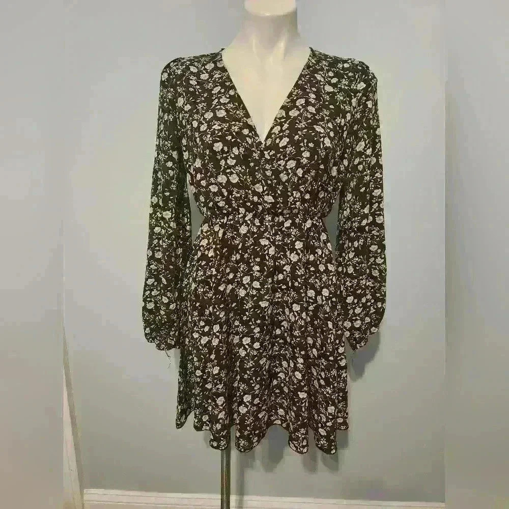 Short floral dress